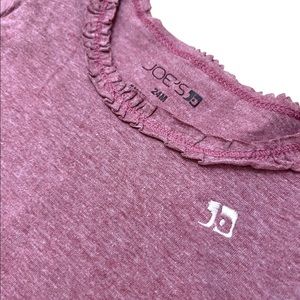 Joe’ Jeans Pink Maja Top T-Shirt Little Girls Toddler Shirt